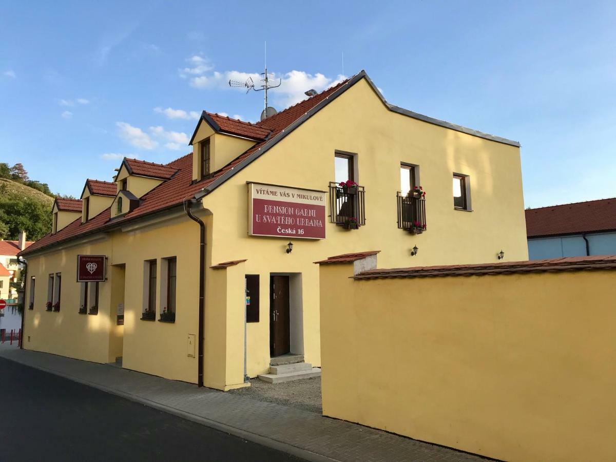 Garni Pension U Svateho Urbana Микулов Екстериор снимка